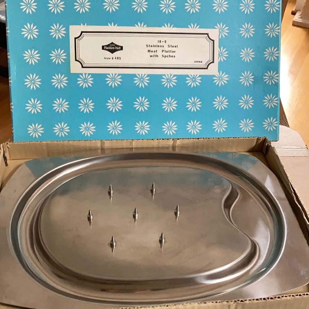Vintage Meat Platter